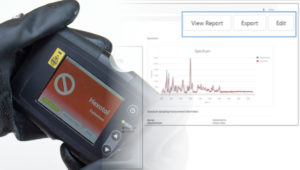 Handheld Raman explosives identification